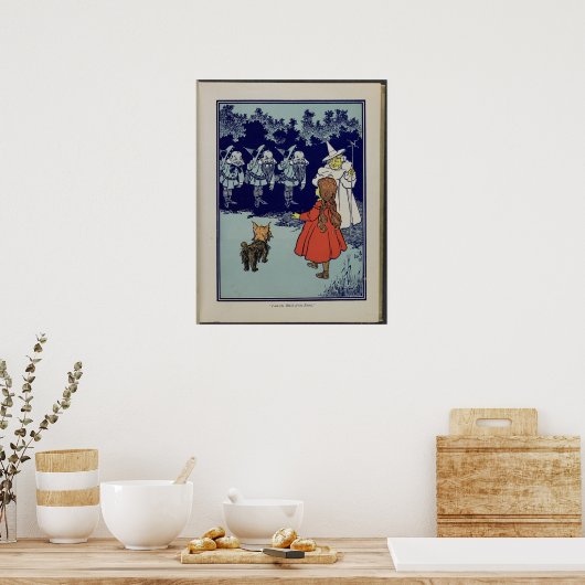 Ik ben de heks van het Noorden Poster (Keuken)