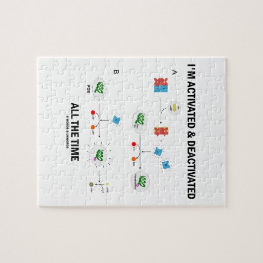 Ik ben de hele tijd geactiveerd en gedeactiveerd. legpuzzel (Horizontaal)