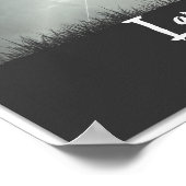 Ik ben de herrijzenbeweging en de bijbelse versie poster (Hoek)