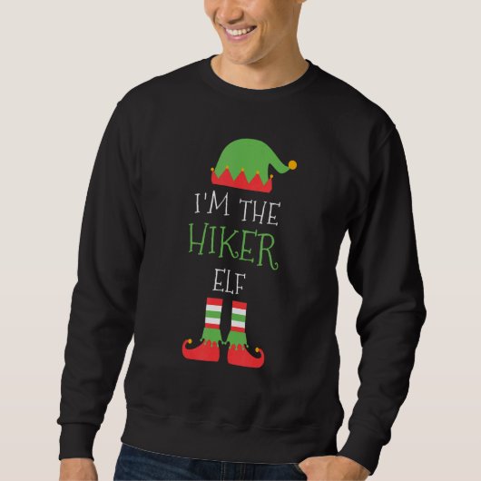 Ik ben de Hiker Elf-kerstgroep. Trui (Voorkant)
