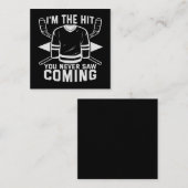 Ik ben de Hit die je nooit zag komen. Notitiekaartje (Voorkant / Achterkant)