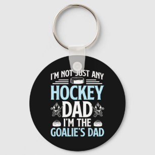 Ik ben de Hockey Goalie Papa Van Een IJshockey Doe Sleutelhanger