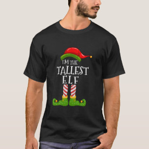 Ik ben de hoogste Elf Group Matching Family Kerstm T-shirt