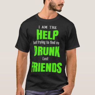 Ik ben de hulp die Drink is... de beste boegbar va T-shirt