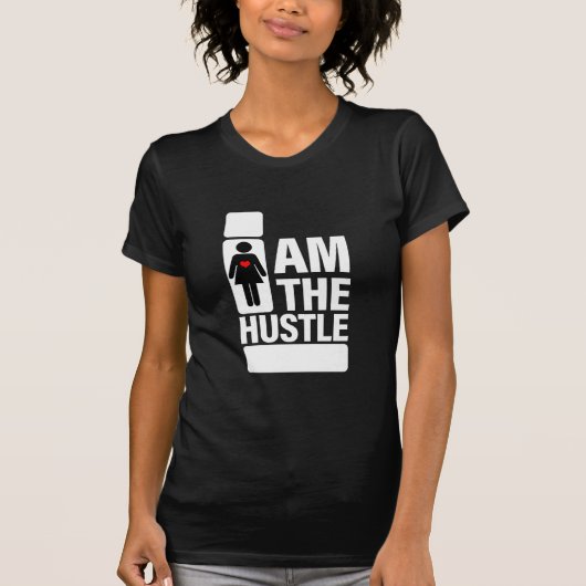 IK BEN DE HUSTLE T-SHIRT (Voorkant)