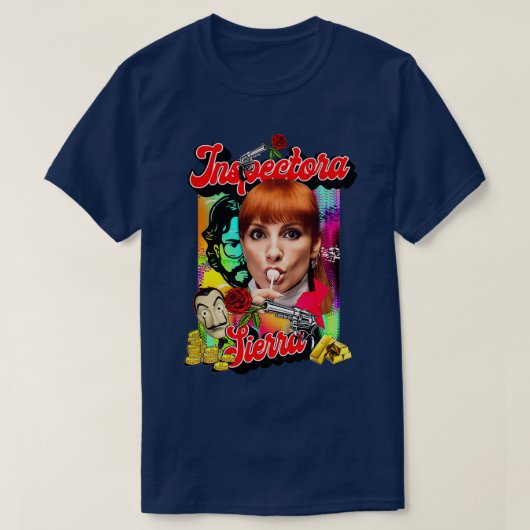 Ik ben de inspecteur t-shirt (Design voorkant)
