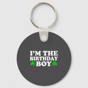Ik ben de jarige jongen Ierse St. Patrick's Dag Ma Sleutelhanger