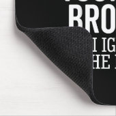 Ik ben de jongste broer, ik negeer de regels Grapp Muismat (Hoek)
