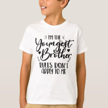 Ik ben de jongste broer, regels zijn niet van toep