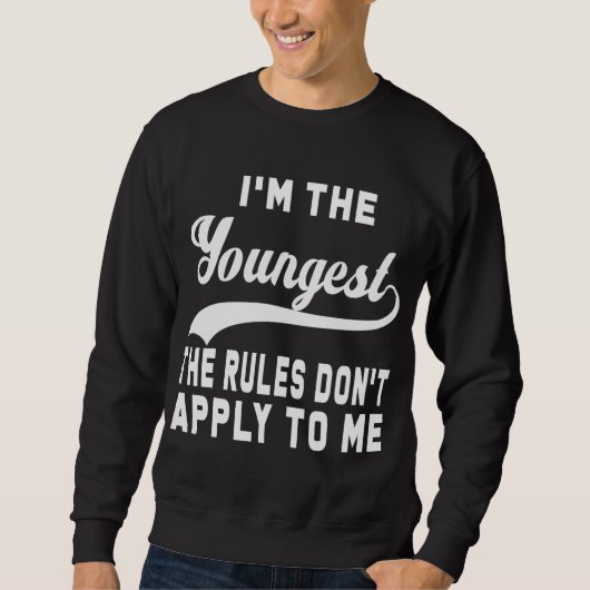 Ik ben de jongste broer trui (Voorkant)