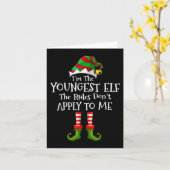 Ik ben de jongste Elf-regels die niet van toepassi Kaart (Gele Bloem)
