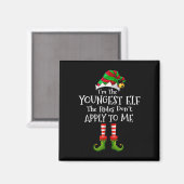 Ik ben de jongste elf, regels gelden niet voor mij magneet (Voorkant / Achterkant)