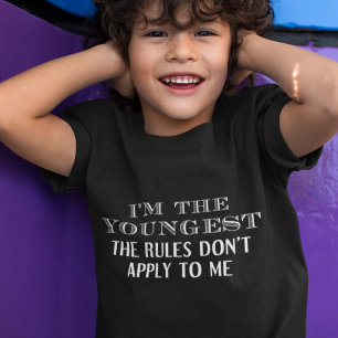 Ik ben de jongste t-shirt