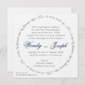 Ik ben de Joodse Joodse Wuwweddenschap-uitnodiging Kaart (Voorkant / Achterkant)