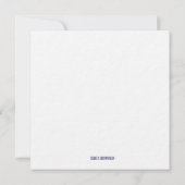 Ik ben de Joodse Joodse Wuwweddenschap-uitnodiging Kaart (Achterkant)