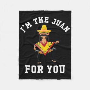Ik ben de Juan voor jou - Cinco de Mayo 5 mei Fleece Deken