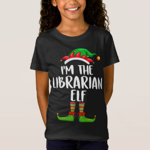 Ik ben de jurist Elf Familie die kerstcadeaus afst T-shirt