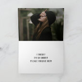 IK BEN DE KAART EXCUSES VERGETEN (Binnen)