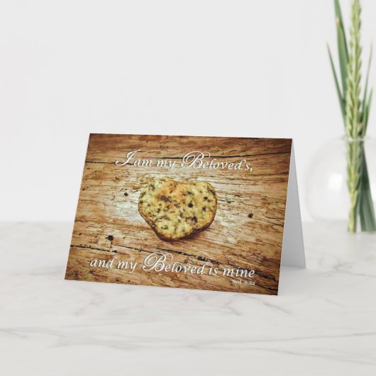 Ik ben de Kaart van Mijn Geliefde - Schriftgedeelt (Voorkant)