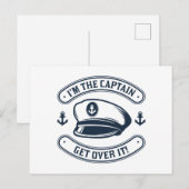 Ik ben de kapitein briefkaart (Voorkant / Achterkant)