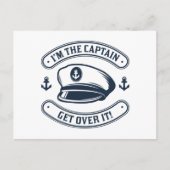 Ik ben de kapitein briefkaart (Voorkant)