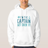 Ik ben de kapitein die er overheen gaat hoodie (Voorkant)