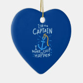 Ik ben de kapitein keramisch ornament (Rechts)