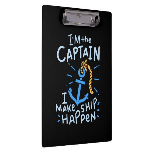Ik ben de kapitein klembord (Rechts)
