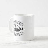 Ik ben de kapitein koffiemok (Voorkant links)