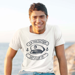 Ik ben de kapitein t-shirt