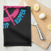 Ik ben de kapitein theedoek (Quarter Fold)