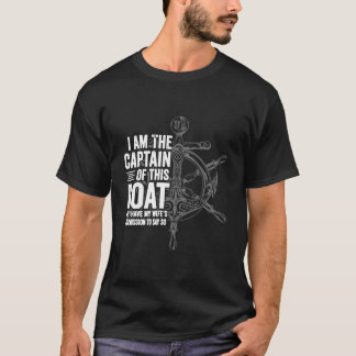 Ik Ben De Kapitein Van Deze Boot En Ik Heb Mijn S T-shirt