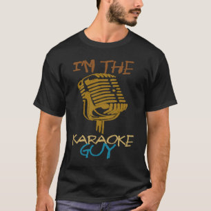 Ik ben de Karaoke-man Karaoke-zangers Karaoke-ontw T-shirt
