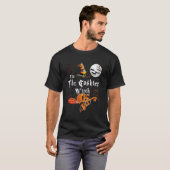 Ik ben de kassier Witch Halloween Matching Group C T-shirt (Voorkant volledig)