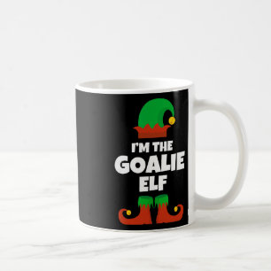 Ik ben de keeper elf familie pyjama kerst hockey koffiemok