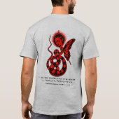 “Ik Ben de Kennis van Mijn Naam” Gnostisch T-Shirt (Achterkant)