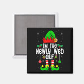 Ik ben de kerst van de bruiloftsfeest van de bruid magneet (Voorkant / Achterkant)