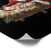 Ik ben de Kerstman in de reden dat Jezus Christeli Poster (Hoek)