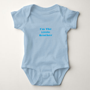 Ik ben de kleine broer baby bodysuit