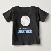 "Ik ben de Kleine Broer" Baseball Jersey Number (Voorkant)