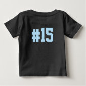 "Ik ben de Kleine Broer" Baseball Jersey Number (Achterkant)