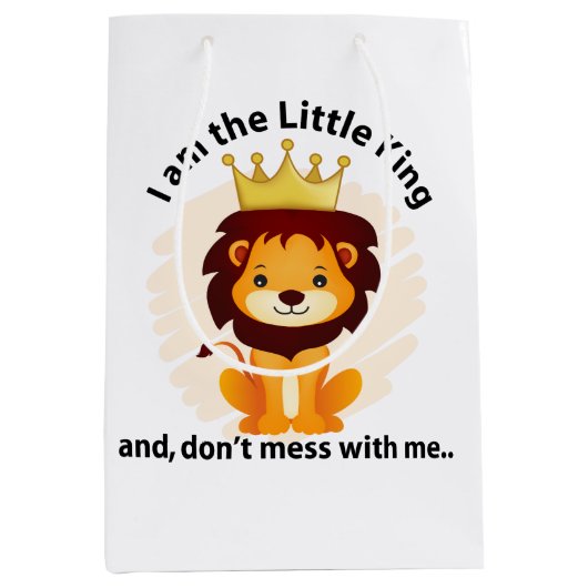 Ik ben de kleine koning medium cadeauzakje (Voorkant)