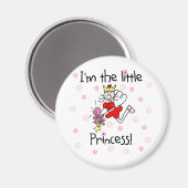 Ik ben de kleine prinses magneet (Voorkant / Achterkant)