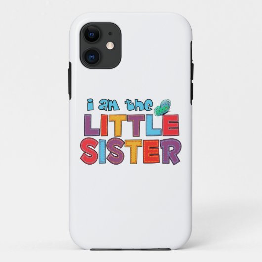Ik ben de kleine zuster Butterfly Case-Mate iPhone Case (Achterkant)