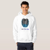 Ik ben de koning1 hoodie (Voorkant volledig)