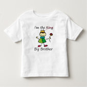 Ik ben de koning - Big Brother Kinder Shirts (Voorkant)