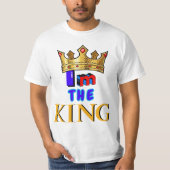 Ik ben de Koning T-shirt (Voorkant)