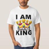 Ik ben de Koning T-shirt (Voorkant)