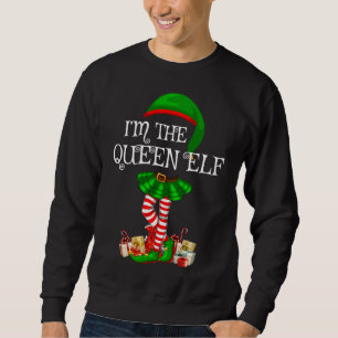 Ik ben de koningin Elf Kerstmis. Trui