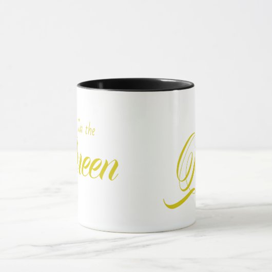 Ik ben de koningin mok (Midden)